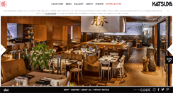 Desktop Screenshot of katsuyarestaurant.com